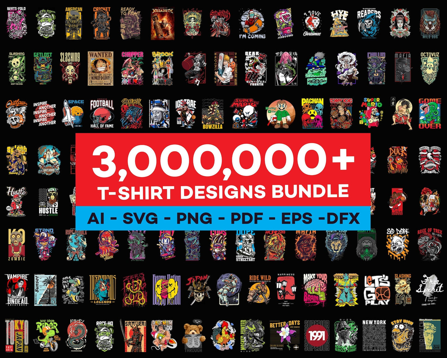 T Shirt Graphics Bundle, Apparel Design Pack